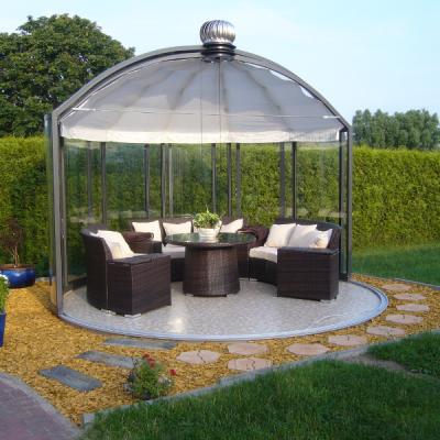 Glass Gazebos Elite 3.94 Domed Roof 14