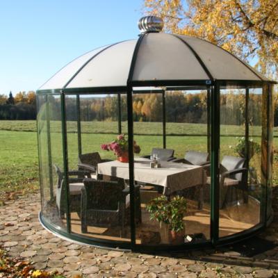 Glass Gazebos Elite 3.94 Domed Roof 5