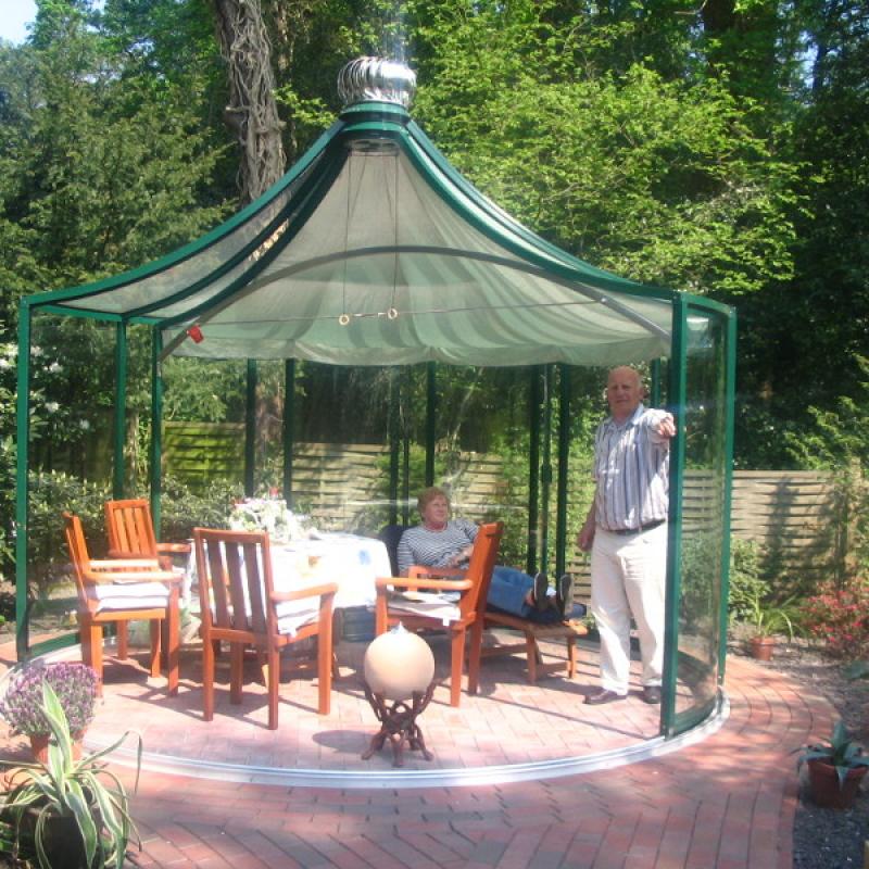 Glass Gazebos Elite 3.94 Pergola Roof 28