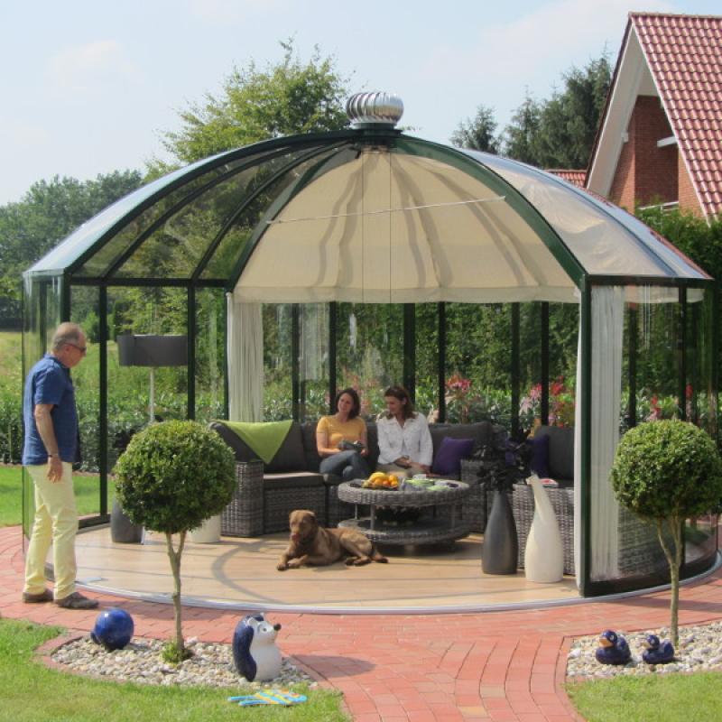 Glass Gazebos Elite 5.28 Domed Roof 2